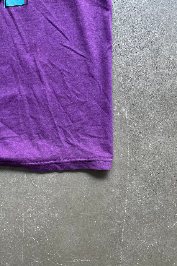 MADE IN MEXICO TRIBE T-SHIRT / PURPLE [SIZE: M USED]