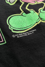 画像をギャラリービューアに読み込む, MADE IN USA 80&#39;S MICKEY MOUSE CHARACTER T-SHIRT / BLACK [SIZE: L USED]
