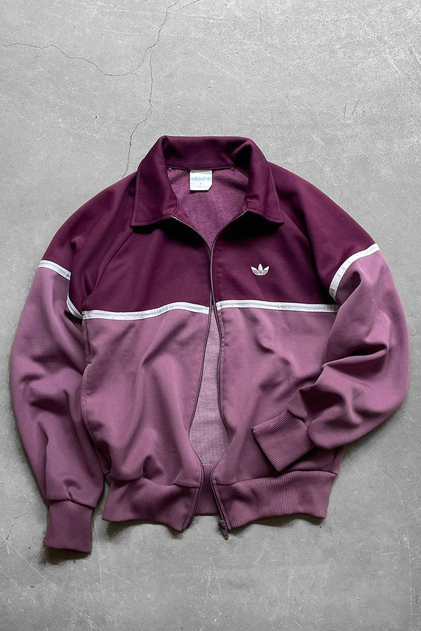 70'S TRACK JACKET / BURGUNDY [SIZE: M USED]
