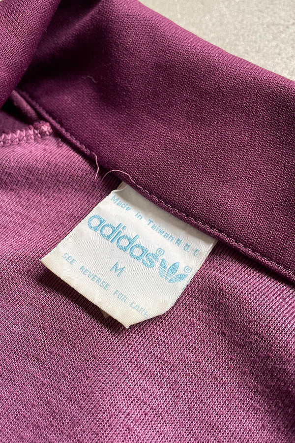 70'S TRACK JACKET / BURUNDY [SIZE: M USED]