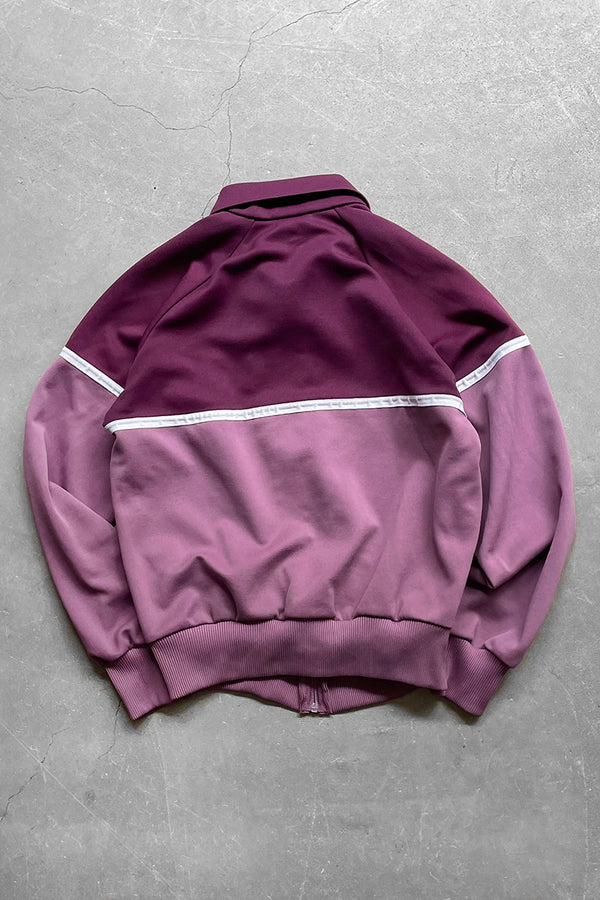 70'S TRACK JACKET / BURUNDY [SIZE: M USED]