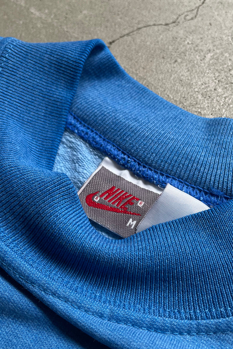 90'S LOGO SWEATSHIRT / BLUE [SIZE: M USED]