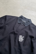 画像をギャラリービューアに読み込む, S/S COTTON POLO SHIRT / BLACK [SIZE: XS USED]
