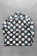 画像をギャラリービューアに読み込む, POLKA DOT FLANNEL SHIRT / PATTERN [SIZE: S USED]
