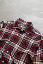 画像をギャラリービューアに読み込む, 90&#39;S COTTON FLANNEL SHIRT / CHECK [SIZE: M USED]
