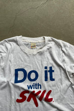 画像をギャラリービューアに読み込む, MADE IN USA 80&#39;S DO IT WITH SKIL MESSAGE T-SHIRT / WHITE [SIZE: L USED]
