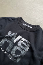 画像をギャラリービューアに読み込む, HEAVY TERRY GRAPHIC SWEATSHIRT / BLACK [SIZE: L USED]
