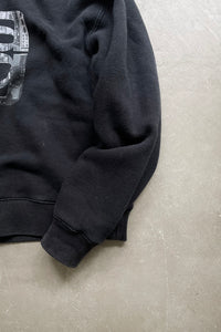 HEAVY TERRY GRAPHIC SWEATSHIRT / BLACK [SIZE: L USED]