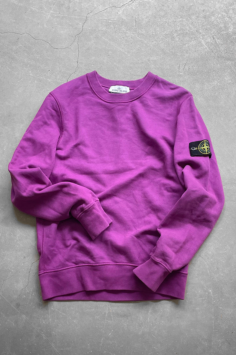 MADE IN TURKEY 21AW LOGO PATCH SWEATSHIRT / PURPLE [SIZE: XL USED]