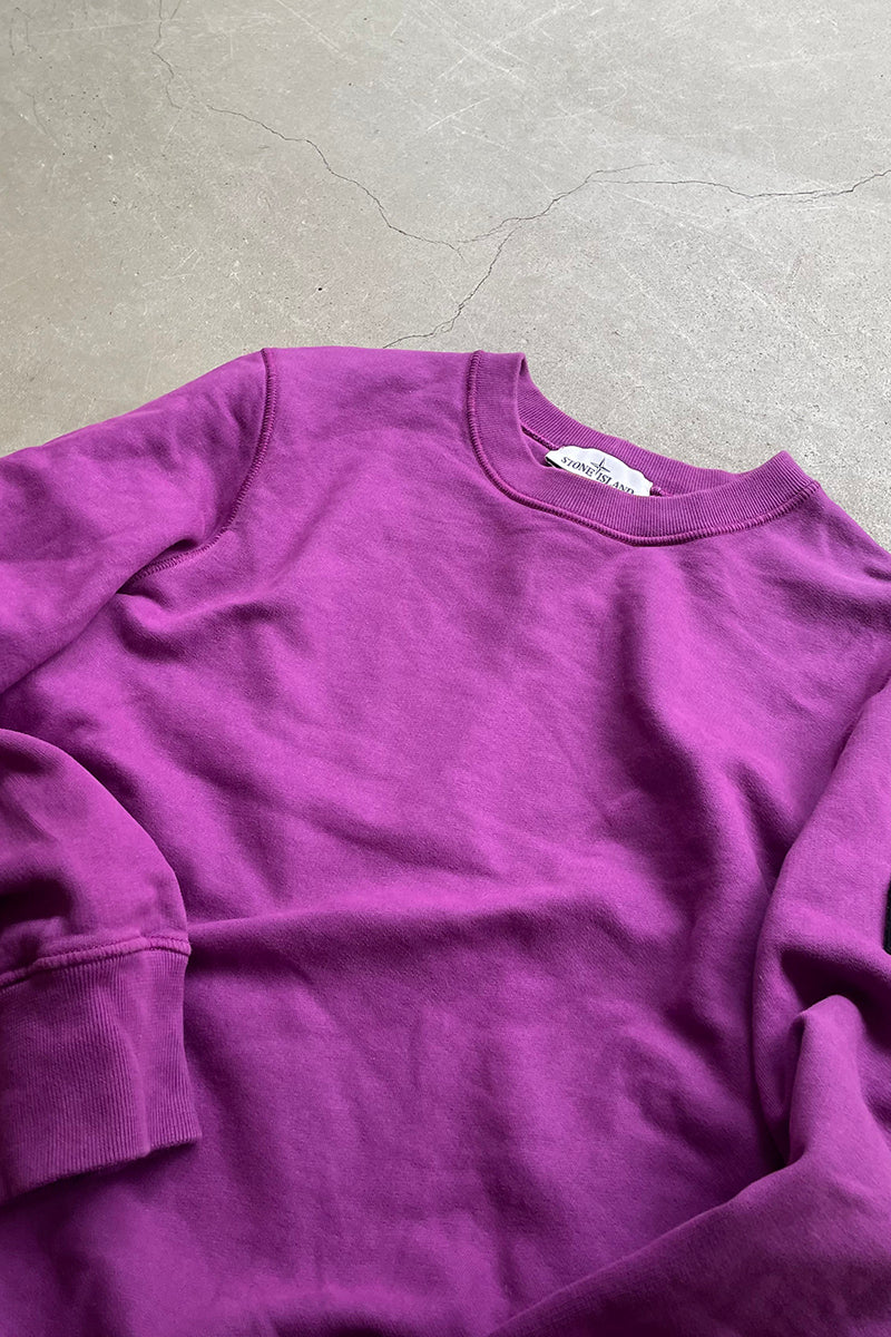 MADE IN TURKEY 21AW LOGO PATCH SWEATSHIRT / PURPLE [SIZE: XL USED]