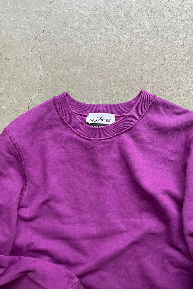 MADE IN TURKEY 21AW LOGO PATCH SWEATSHIRT / PURPLE [SIZE: XL USED]