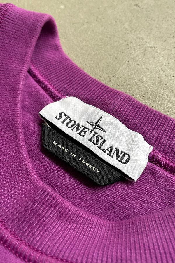 MADE IN TURKEY 21AW LOGO PATCH SWEATSHIRT / PURPLE [SIZE: XL USED]