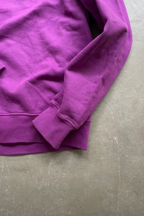 MADE IN TURKEY 21AW LOGO PATCH SWEATSHIRT / PURPLE [SIZE: XL USED]