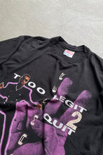 画像をギャラリービューアに読み込む, MADE IN USA 91&#39;S MC HAMMER TOO LEGIT TO QUIT MUSIC T-SHIRT / BLACK [SIZE: L USED]
