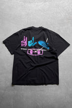 画像をギャラリービューアに読み込む, MADE IN USA 91&#39;S MC HAMMER TOO LEGIT TO QUIT MUSIC T-SHIRT / BLACK [SIZE: L USED]

