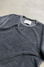 画像をギャラリービューアに読み込む, MELANGE VELOUR T-SHIRT / GRAY [SIZE: 46 USED]

