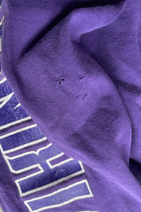 94'S NFL VIKINGS WARNER BROS L/S T-SHIRT / PURPLE [SIZE: XL USED]