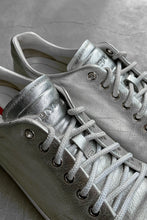 画像をギャラリービューアに読み込む, LOW CUT SNEAKERS / SILVER [SIZE: 39 (24.5cm相当) USED]
