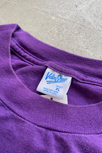 MADE IN USA 90'S MICKEY PRINT T-SHIRT / PURPLE [SIZE: XL USED]