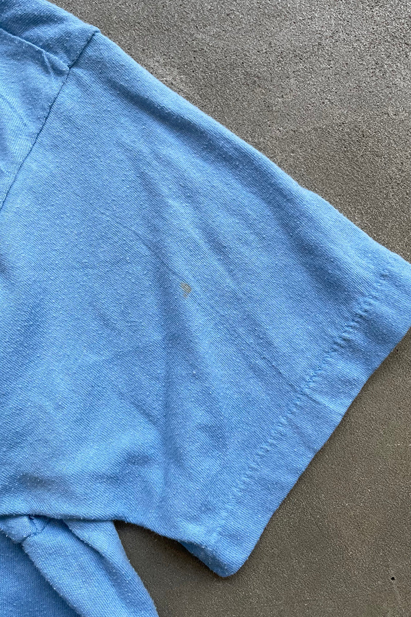 MADE IN USA 86'S HAPPILY T-SHIRT / BLUE [SIZE: L USED]