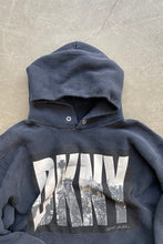 画像をギャラリービューアに読み込む, MADE IN USA 90&#39;S HOODIE SWEATSHIRT / BLACK [SIZE: M USED]
