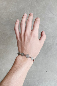 MADE IN MEXICO 925 SILVER BRACELET / SILVER [SIZE: ONE SIZE USED]