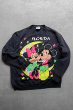 画像をギャラリービューアに読み込む, MADE IN USA 90&#39;S MICKEY MOUSE SWEATSHIRT / BLACK [SIZE: L USED]
