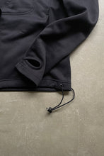 画像をギャラリービューアに読み込む, ZIP UP HOODED JACKET / BLACK [SIZE: S USED]
