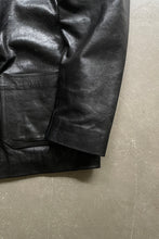 画像をギャラリービューアに読み込む, LEATHER JACKET / BLACK [SIZE: S USED]
