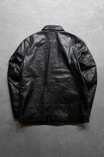 画像をギャラリービューアに読み込む, LEATHER JACKET / BLACK [SIZE: S USED]
