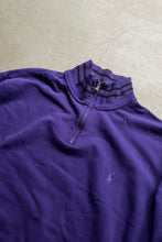 画像をギャラリービューアに読み込む, 90&#39;S HALF-ZIP SWEATSHIRT / PURPLE [SIZE: L USED]
