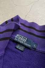 画像をギャラリービューアに読み込む, 90&#39;S HALF-ZIP SWEATSHIRT / PURPLE [SIZE: L USED]

