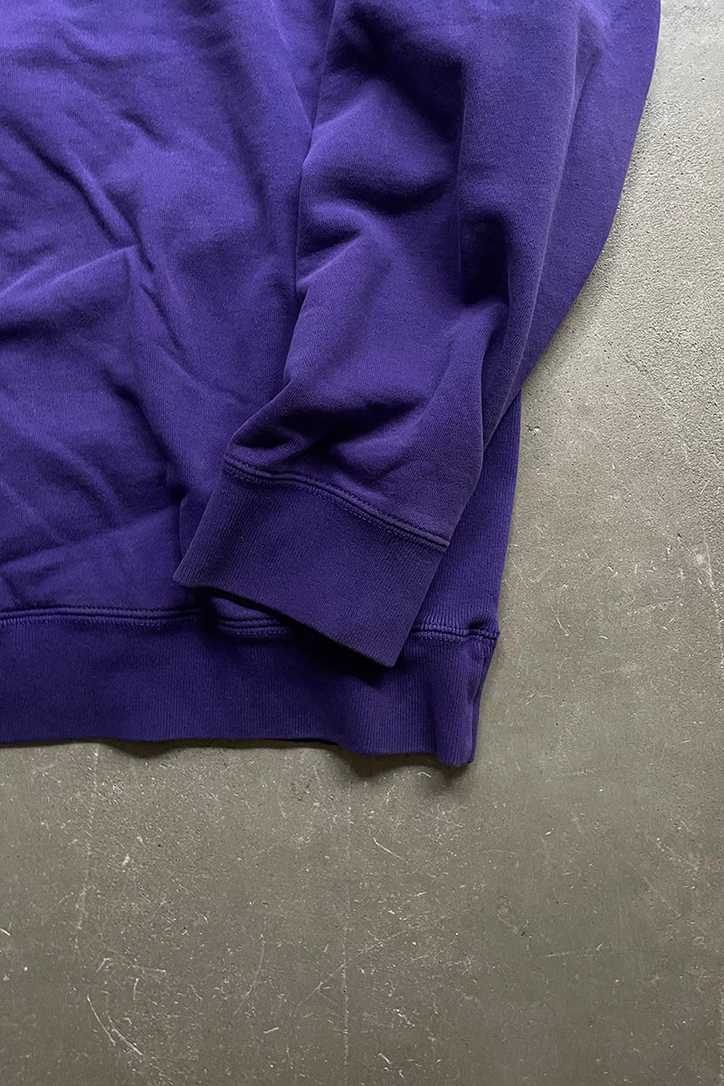 90s Half-Zip Sweatshirt / Purple [SIZE: L Used]