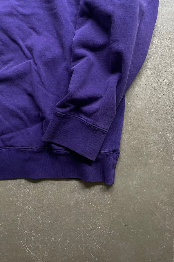 90s Half-Zip Sweatshirt / Purple [SIZE: L Used]