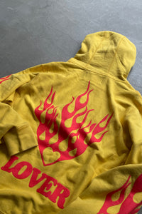 MADE IN CANADA LOVER SWEAT HOODIE / YELLOW [SIZE: L USED]