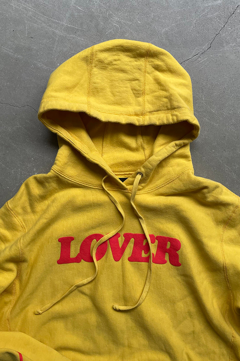 MADE IN CANADA LOVER SWEAT HOODIE / YELLOW [SIZE: L USED]