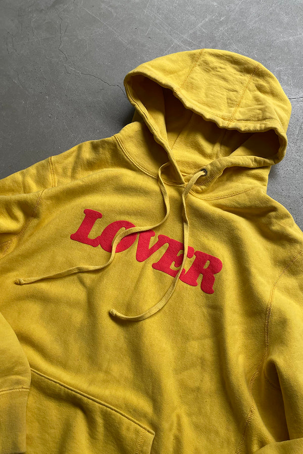 MADE IN CANADA LOVER SWEAT HOODIE / YELLOW [SIZE: L USED]