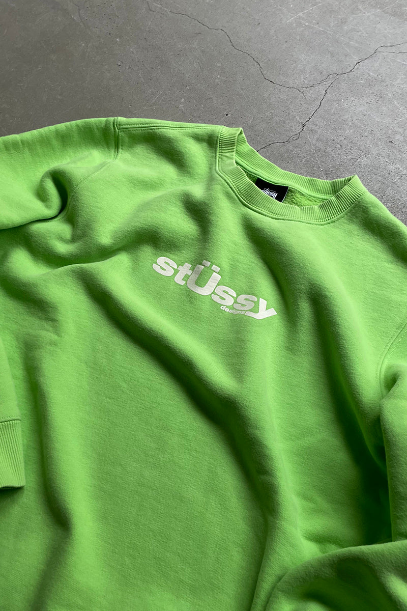 BIG U LOGO SWEATSHIRT / GREEN [SIZE: S USED]