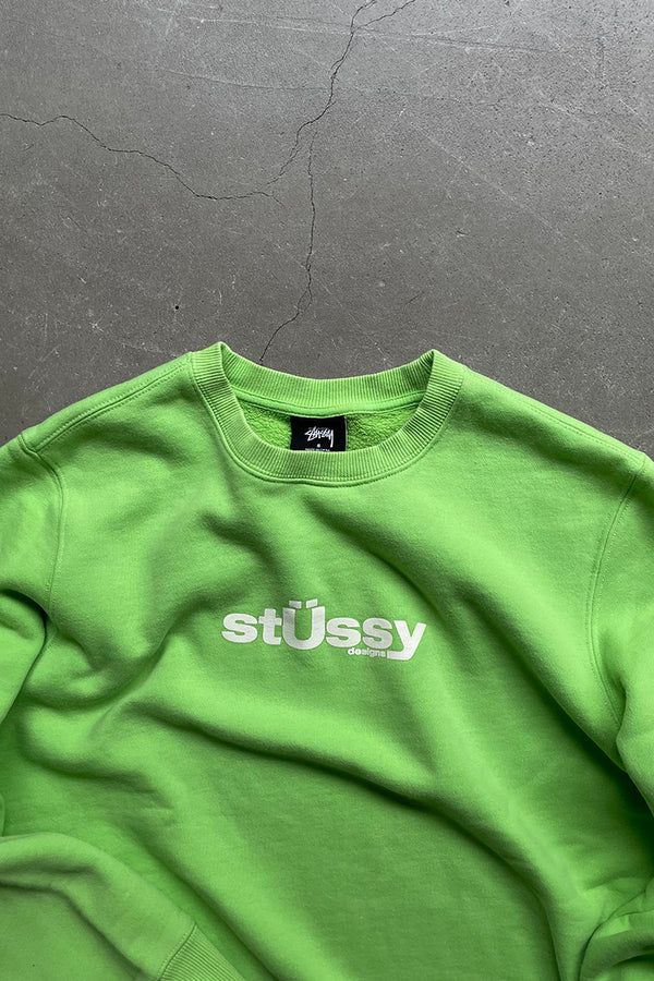 BIG U LOGO SWEATSHIRT / GREEN [SIZE: S USED]