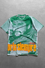 画像をギャラリービューアに読み込む, HASTA LA VICTORIA SIEMPRE ALLOVER PRINTED T-SHIRT / GREEN [SIZE: M USED]
