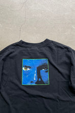 画像をギャラリービューアに読み込む, MADE IN MEXICO 90&#39;S BLUE MAN T-SHIRT / BLACK [SIZE: S USED]
