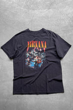 画像をギャラリービューアに読み込む, Y2K 08&#39;S NIRVANA BAND T-SHIRT / BLACK [SIZE: L USED]
