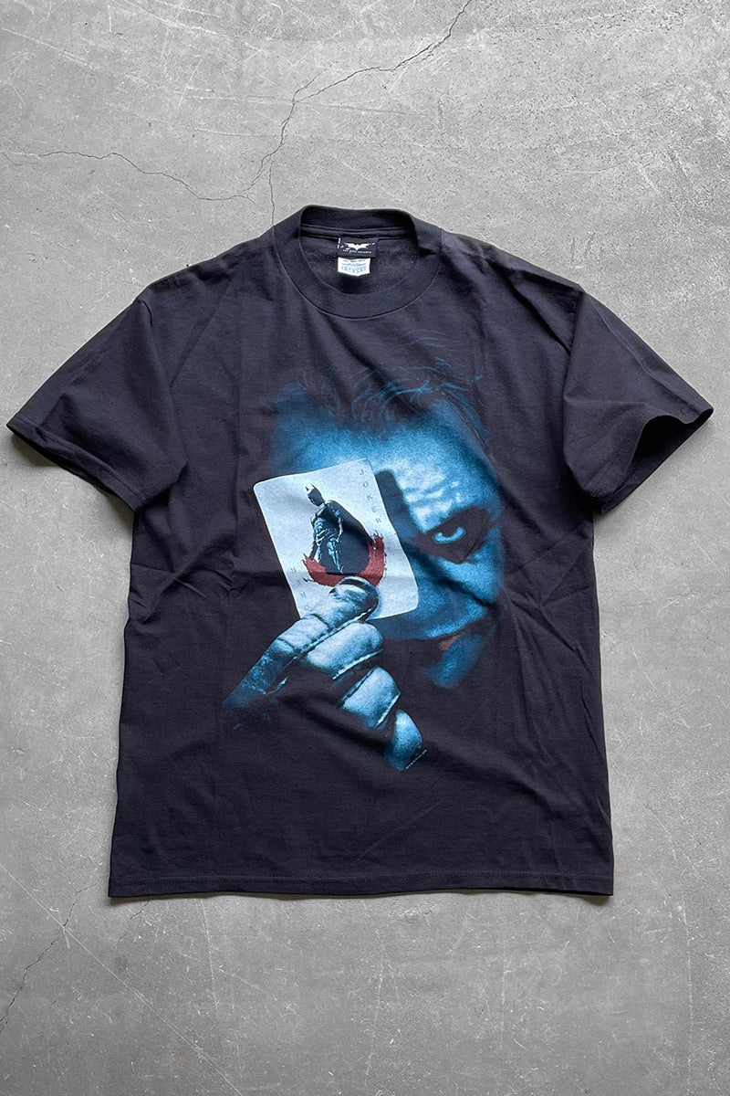 Y2K 08'S JOKER MOVIE T-SHIRT / BLACK [SIZE: M USED]