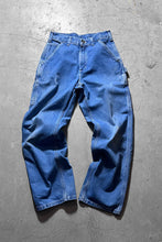 画像をギャラリービューアに読み込む, MADE IN MEXICO 17&#39;S DENIM PAINTER PANTS / INDIGO [SIZE: 29 USED]
