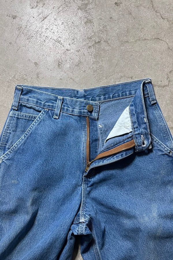 MADE IN MEXICO 17'S DENIM PAINTER PANTS / INDIGO [SIZE: 29 USED]