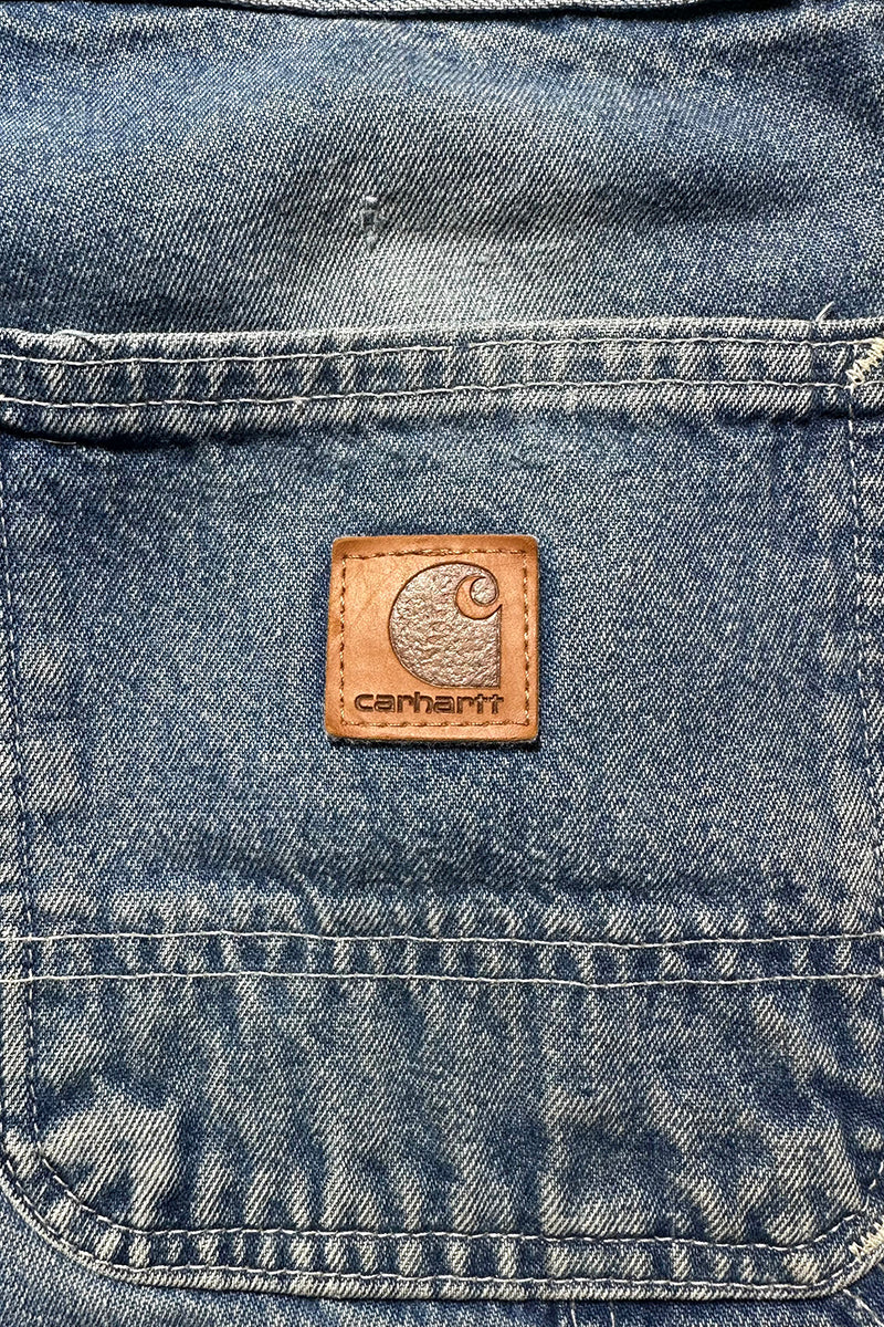 MADE IN MEXICO 17'S DENIM PAINTER PANTS / INDIGO [SIZE: 29 USED]