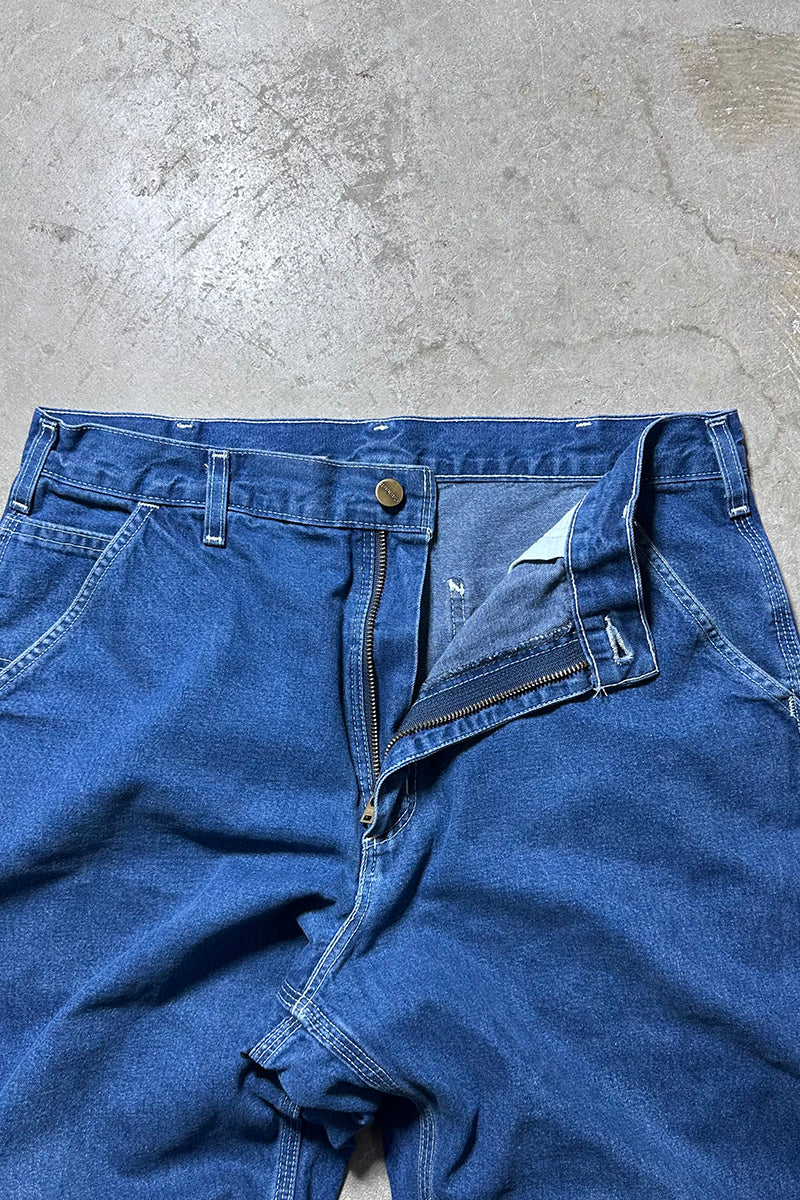MADE IN MEXICO Y2K 04'S DENIM PAINTER PANTS / INDIGO [SIZE: 34 USED]