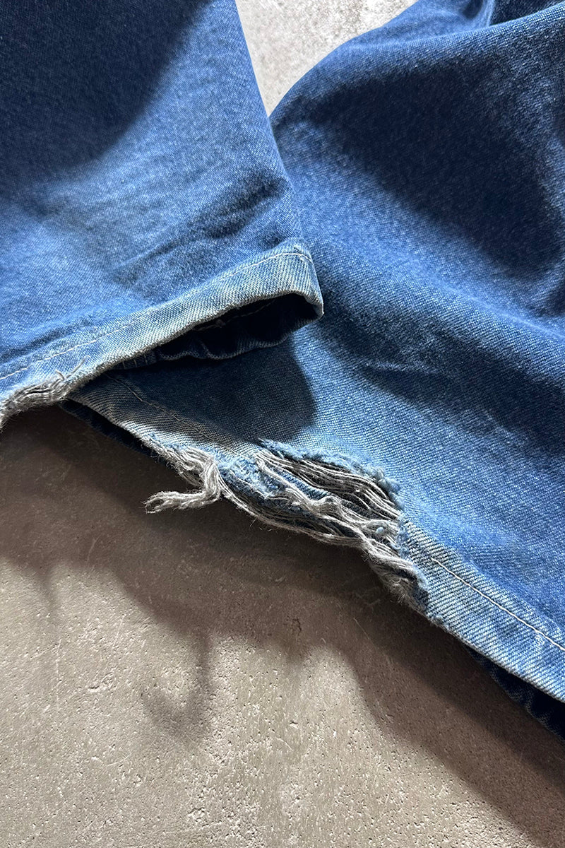 MADE IN MEXICO Y2K 04'S DENIM PAINTER PANTS / INDIGO [SIZE: 34 USED]