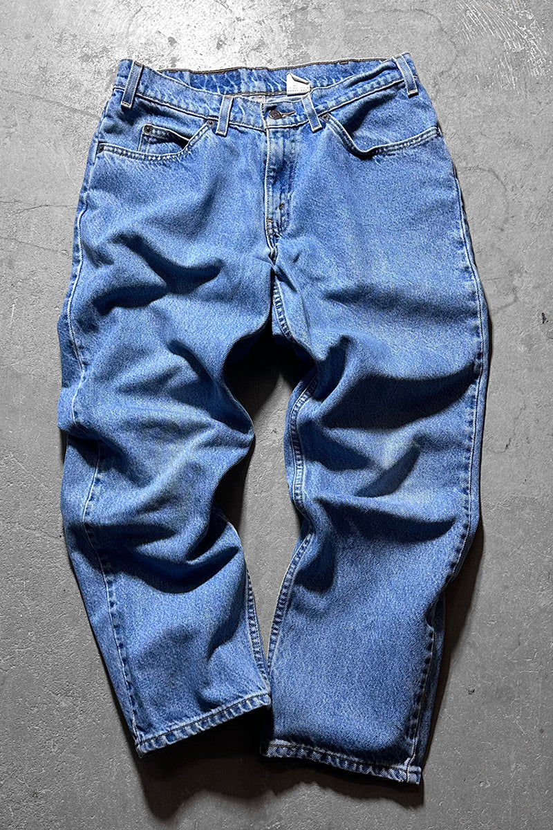 MADE IN MEXICO 97'S 550 ORANGE TAB DENIM PANTS / INDIGO [SIZE: 32 USED]