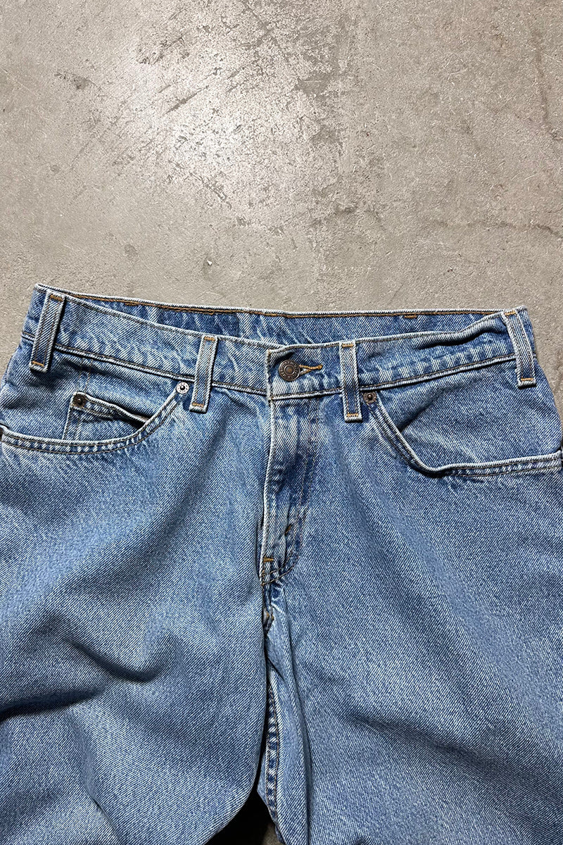 MADE IN MEXICO 97'S 550 ORANGE TAB DENIM PANTS / INDIGO [SIZE: 32 USED]